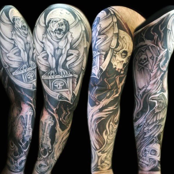 Wasserspeier tattoo 105