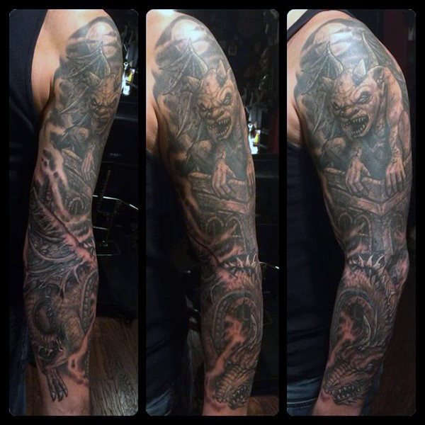 Wasserspeier tattoo 91