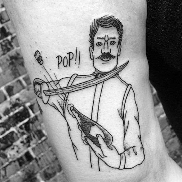 Wein tattoo 01