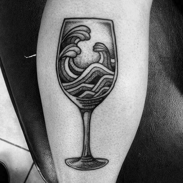 Wein tattoo 15