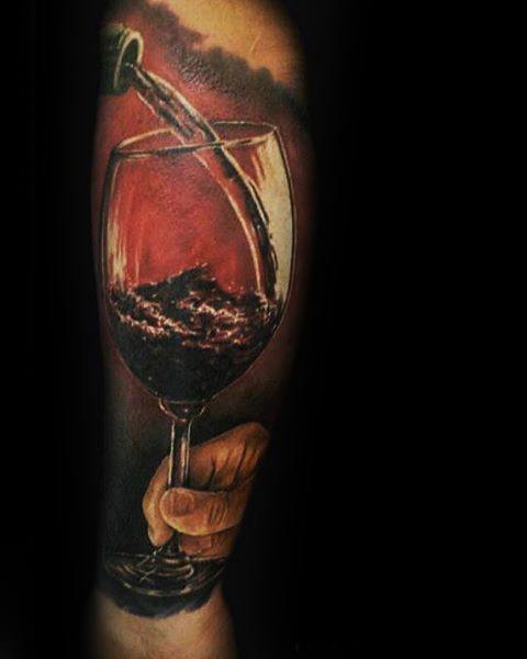 Wein tattoo 49