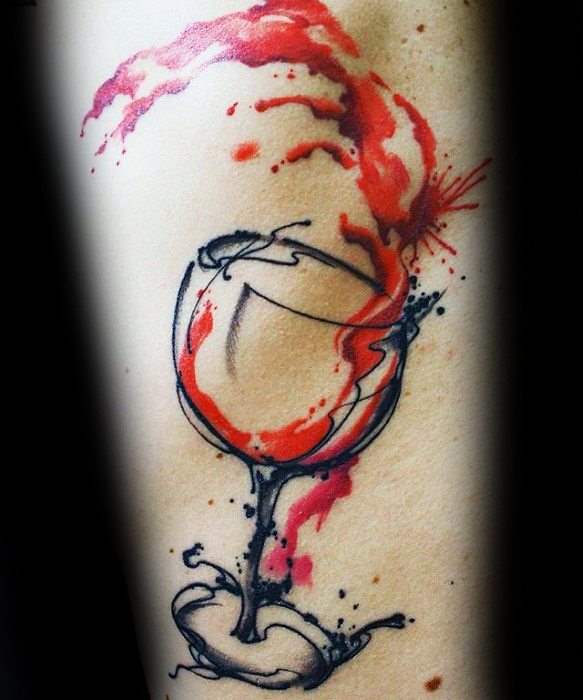 Wein tattoo 53