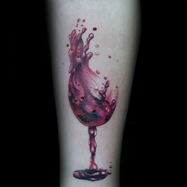 Wein tattoo 69