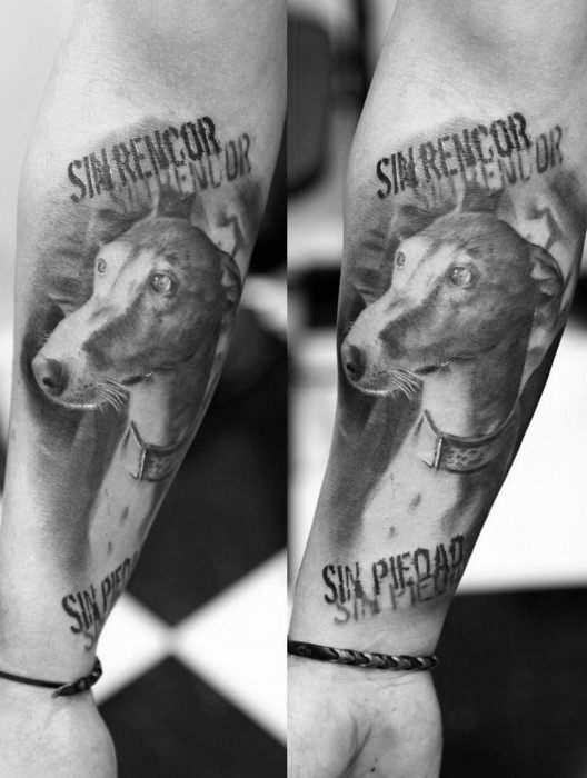 Windhund tattoo 05