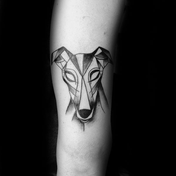Windhund tattoo 15