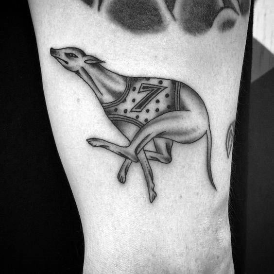 Windhund tattoo 41