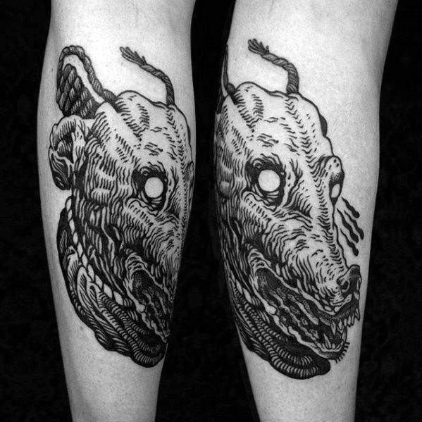 Windhund tattoo 53