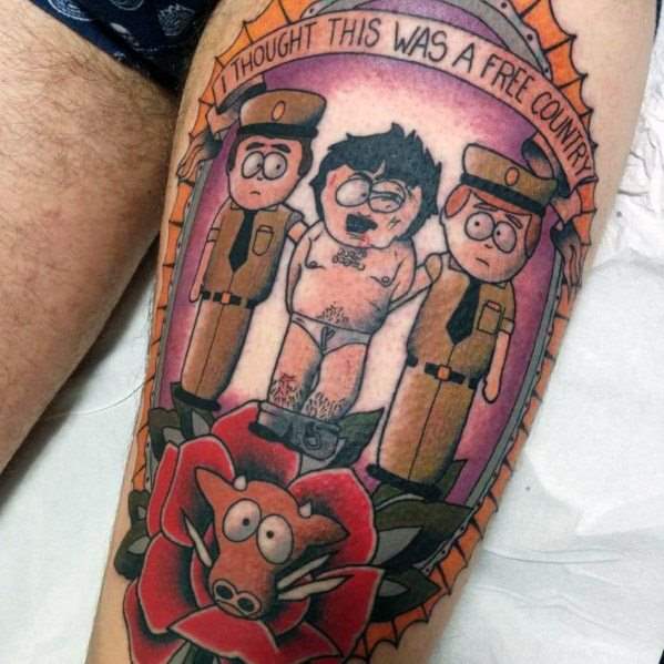 Zeichentrick tattoo 63