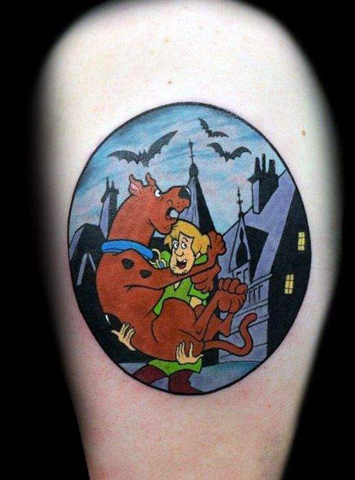 Zeichentrick tattoo 67