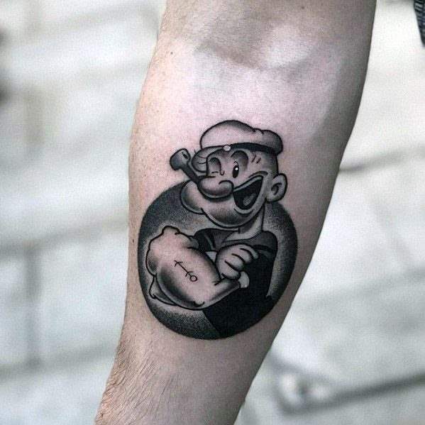 Zeichentrick tattoo 83