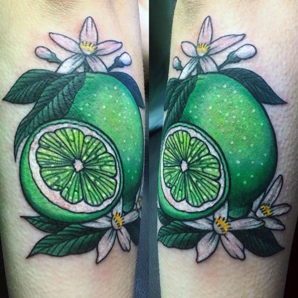 Zitrone tattoo 29