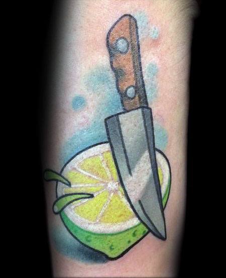 Zitrone tattoo 33