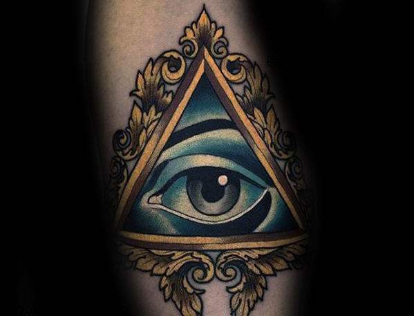 allsehendes Auge der Vorsehung tattoo 27