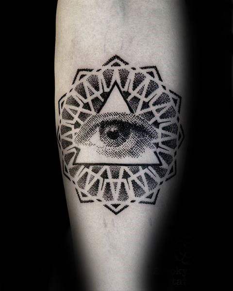 allsehendes Auge der Vorsehung tattoo 39