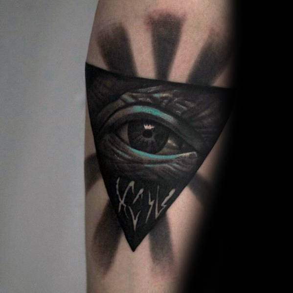 allsehendes Auge der Vorsehung tattoo 51
