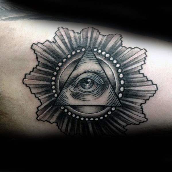 allsehendes Auge der Vorsehung tattoo 53