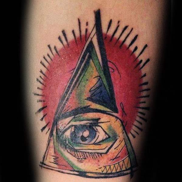 allsehendes Auge der Vorsehung tattoo 61