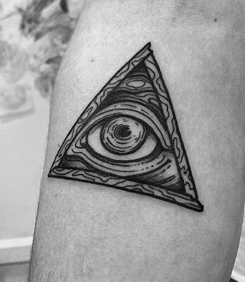 allsehendes Auge der Vorsehung tattoo 73