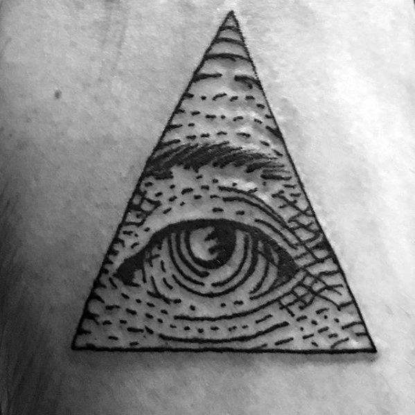 allsehendes Auge der Vorsehung tattoo 79