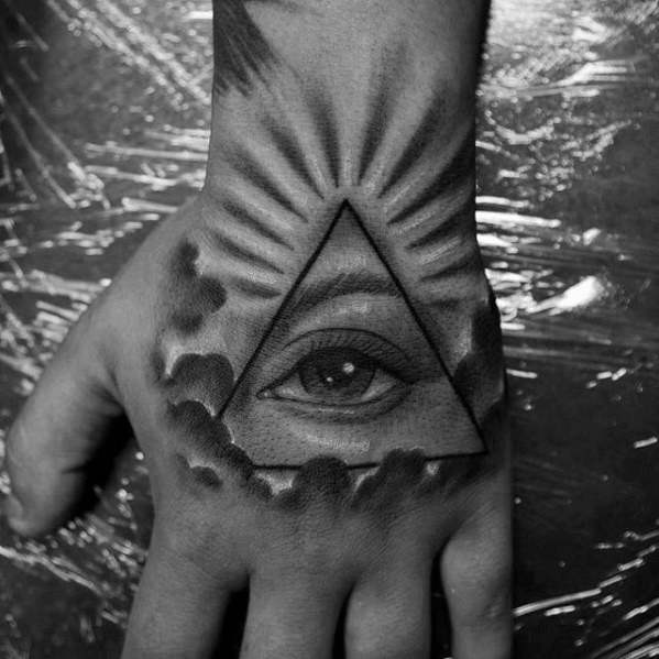 allsehendes Auge der Vorsehung tattoo 87