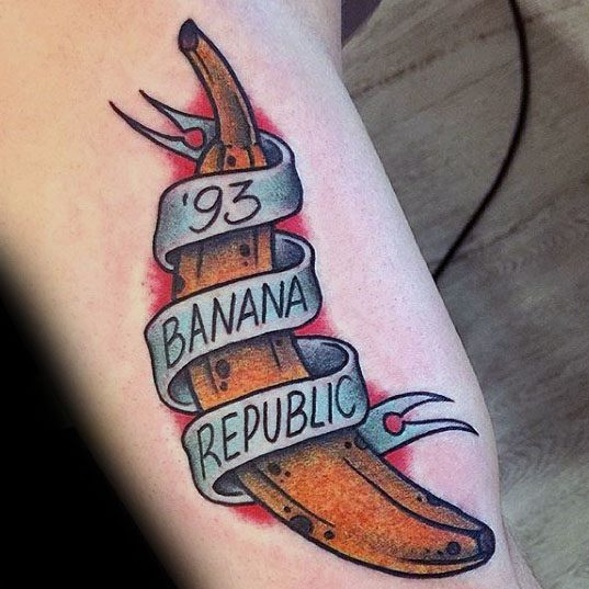banane platane tattoo 23