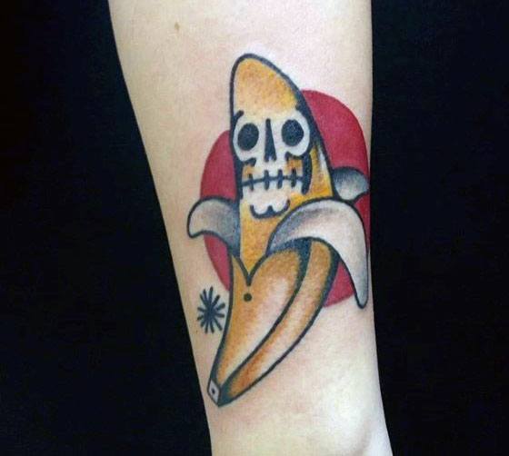 banane platane tattoo 33