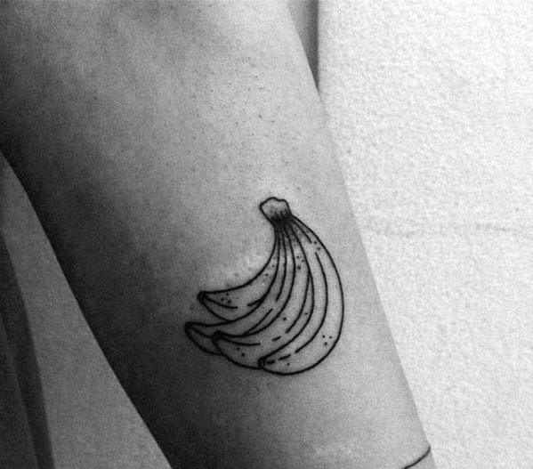 banane platane tattoo 65