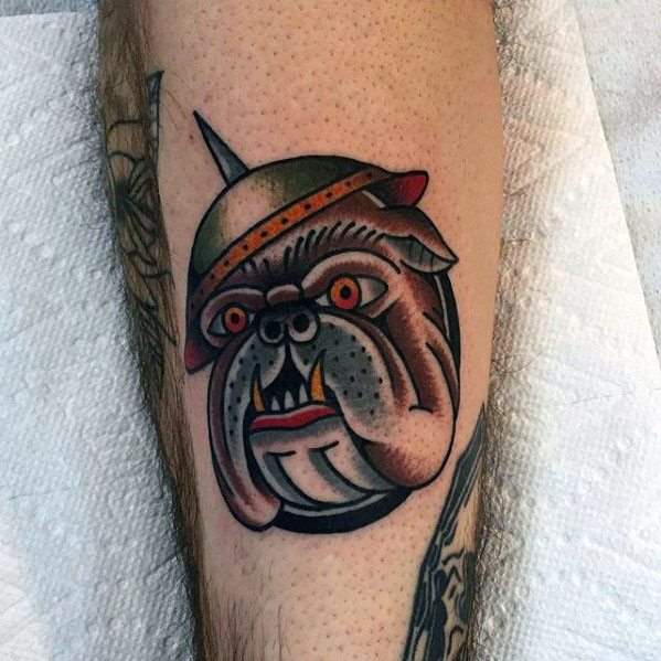 bulldog tattoo 53
