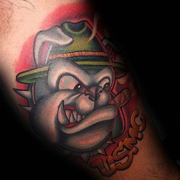 bulldog tattoo 71