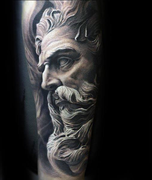 romische Statue tattoo 27