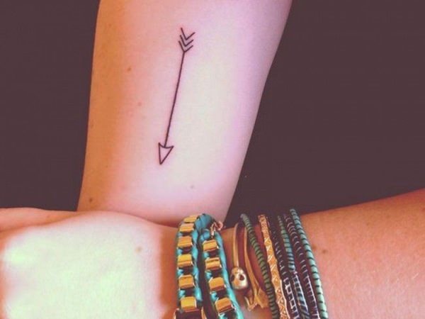 pfeil tattoo 180