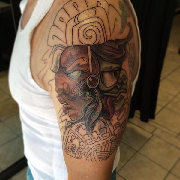 azteken tattoo 187