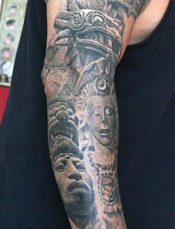 azteken tattoo 203