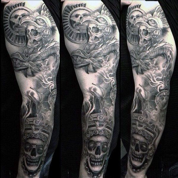 azteken tattoo 208