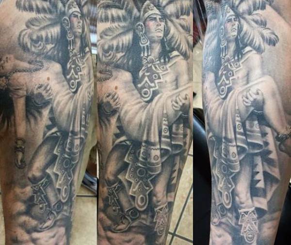 azteken tattoo 217