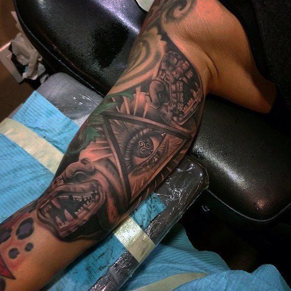 azteken tattoo 220