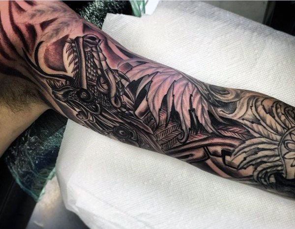 azteken tattoo 222