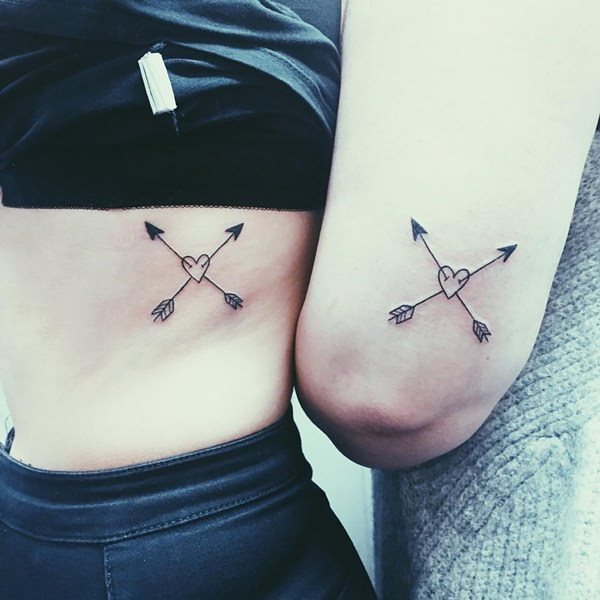 beste freunde tattoo 123
