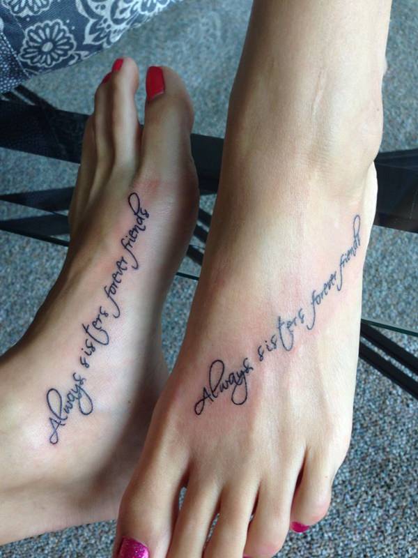 beste freunde tattoo 136