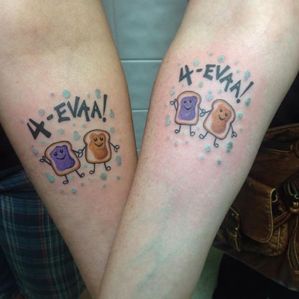 beste freunde tattoo 137