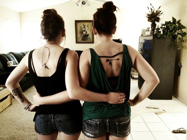 beste freunde tattoo 150