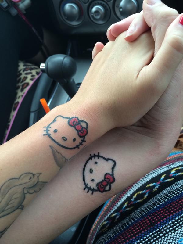 beste freunde tattoo 163