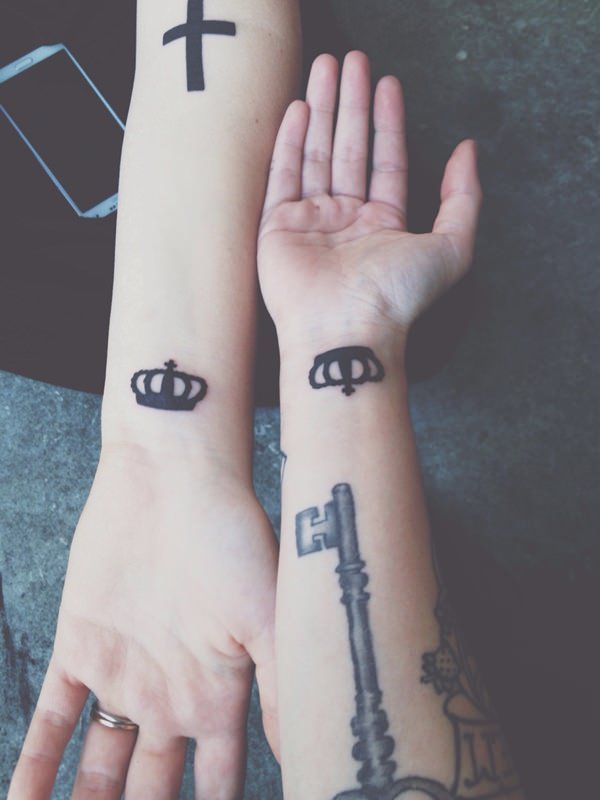 beste freunde tattoo 170