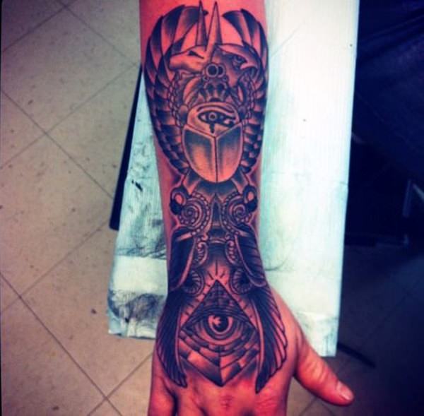 agyptische tattoo 133