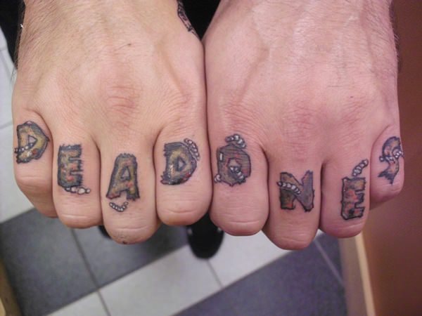 tattoo finger 141