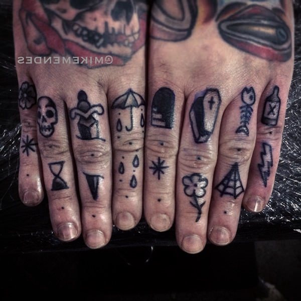 tattoo finger 163