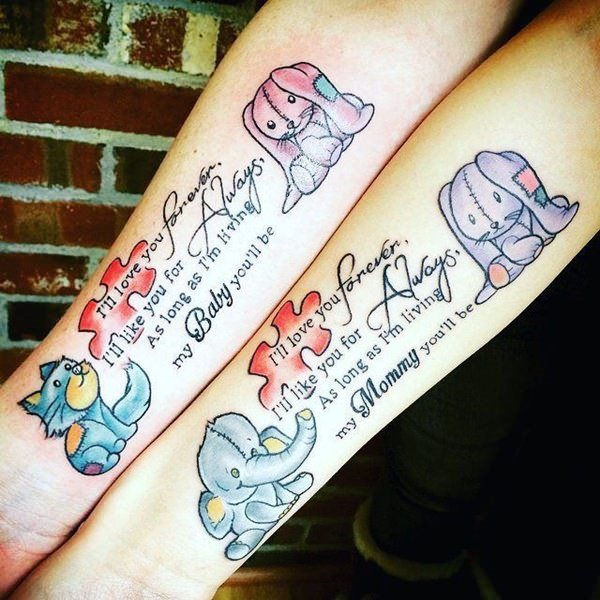 mutter tochter tattoo 178