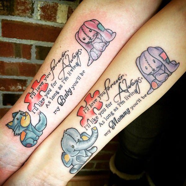 mutter tochter tattoo 224