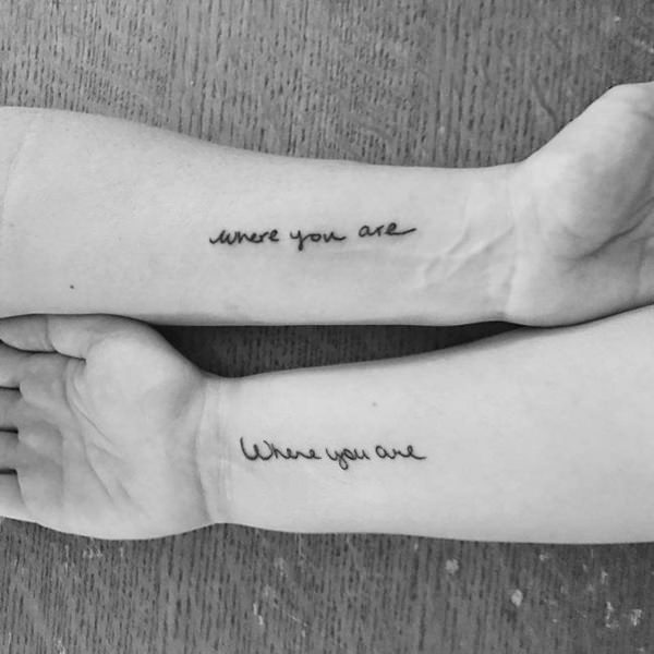 130 MutterTochterTattoos Kleine Tattoos, Porträts, unendliche Liebe