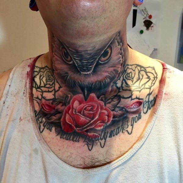 eule kauz tattoo 128